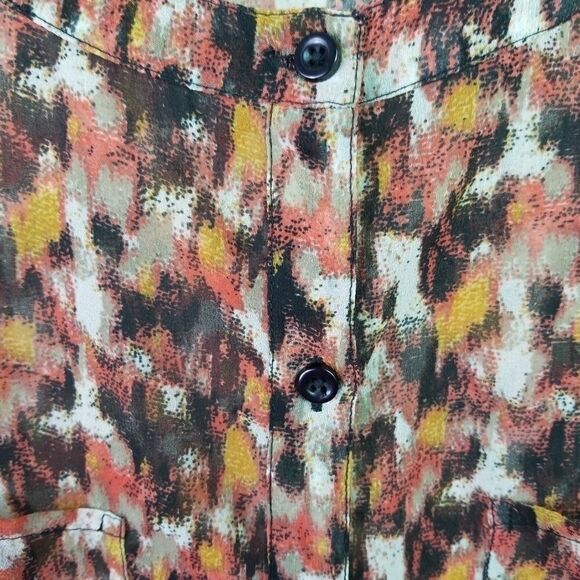 Ecote Blouse. Size S. Made in India. - Picture 6 of 8